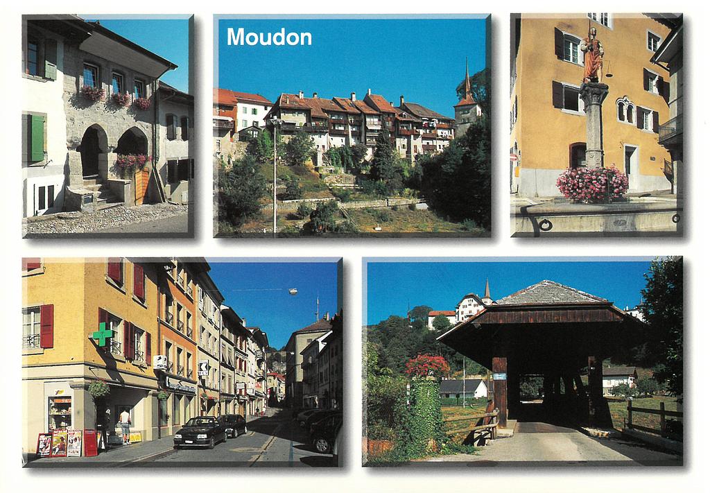 Postcards 23084 Moudon