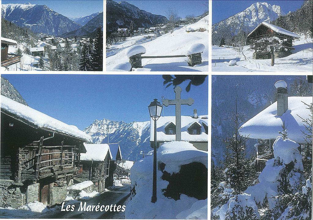 Postcards 28542 w Les Marécottes