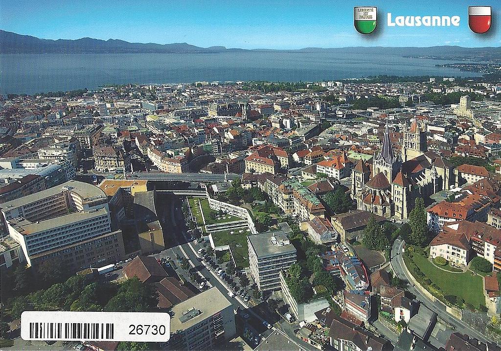 Postcards 26729 Lausanne