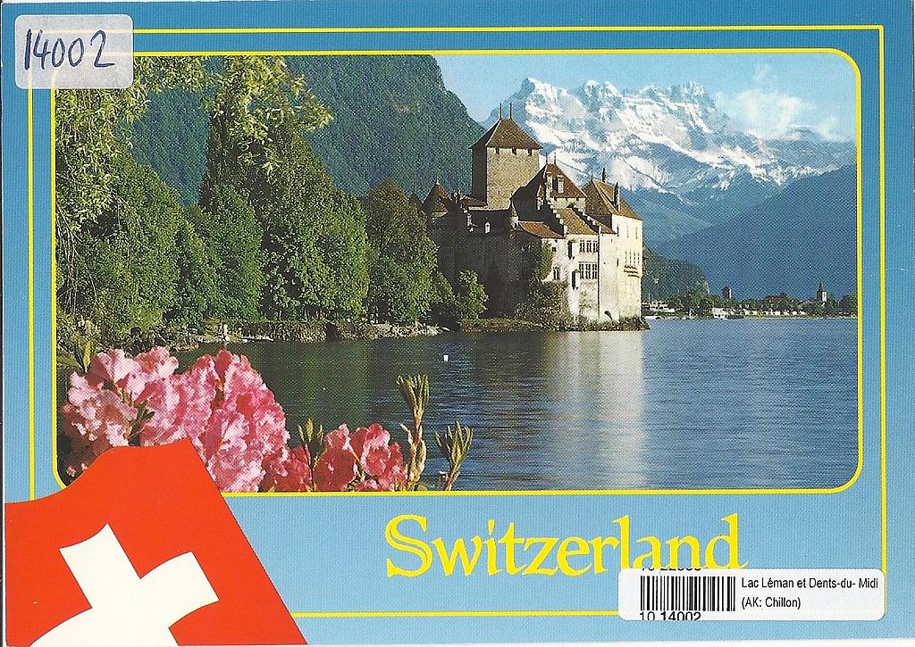 Postcards 14002 Schloss Chillon