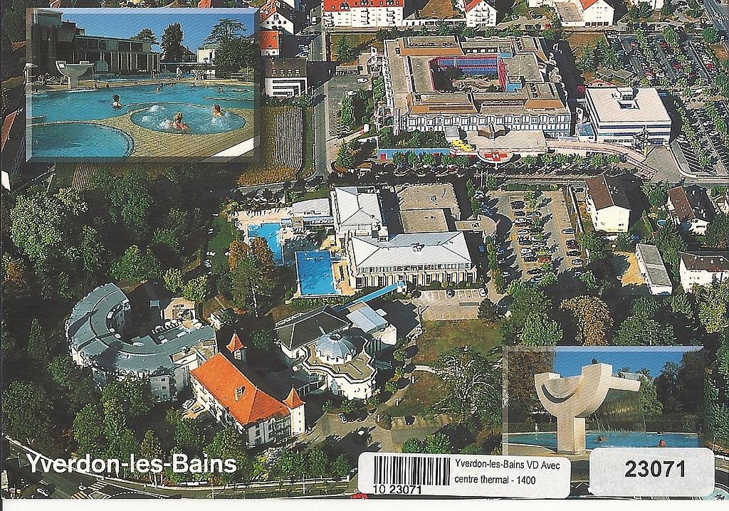 Postcards 23071 Yverdon-les-Bains (VD) Thermal Zentrum