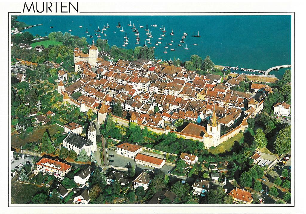Postcards 23297 Murten
