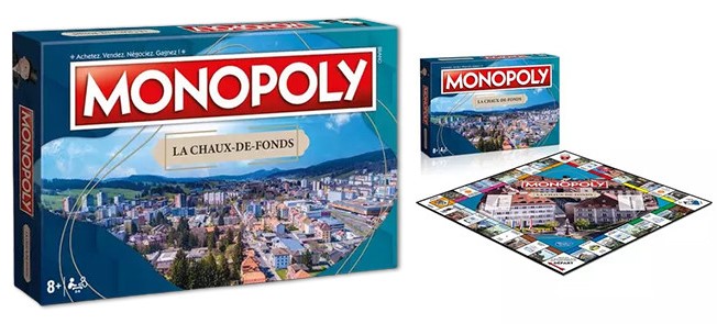 Monopoly La Chaux de Fonds, nur Französisch