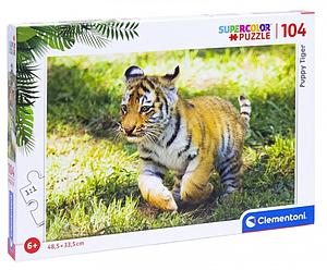 Puzzle 104 Teile Baby Tiger