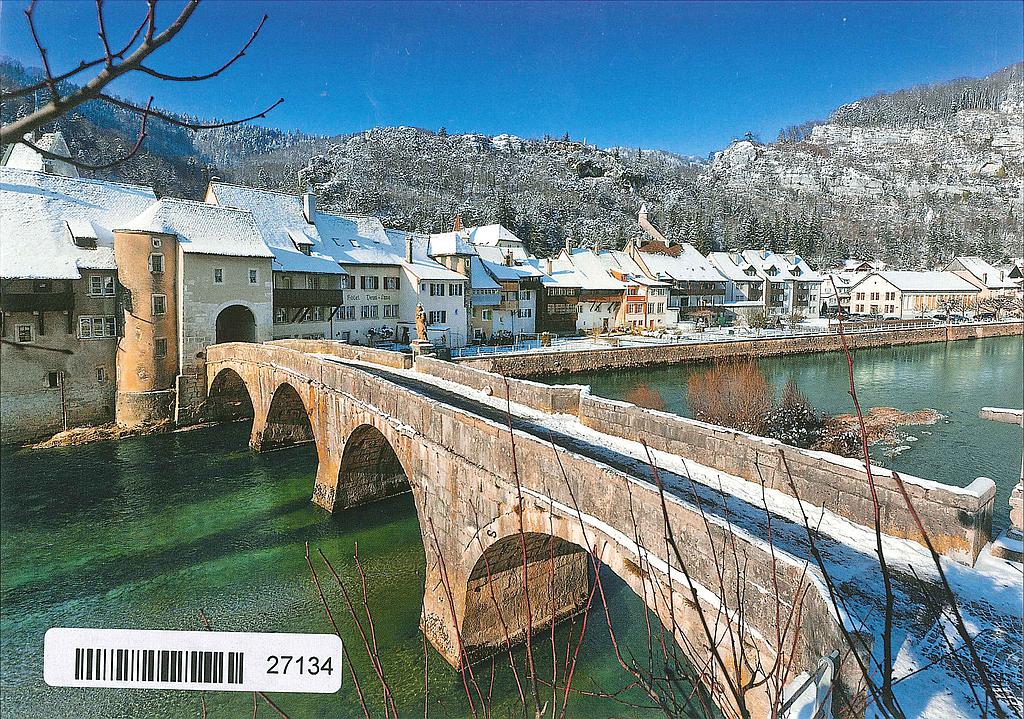 Postcards 27134 w St-Ursanne (Clos du Doubs)