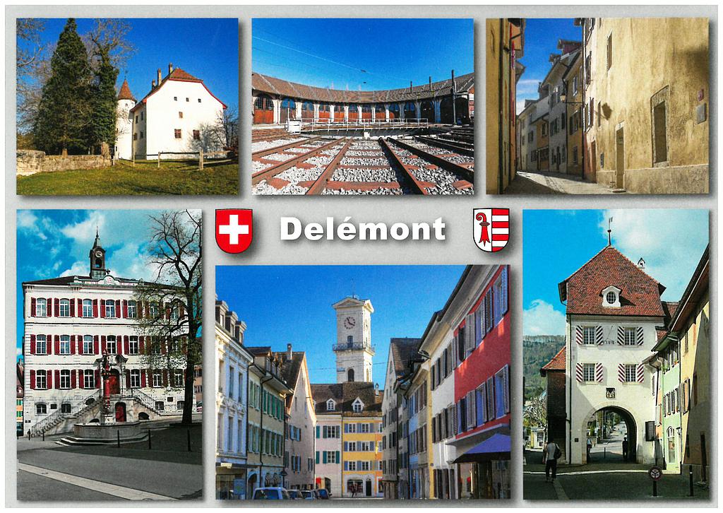 Postcards 27548 Delémont