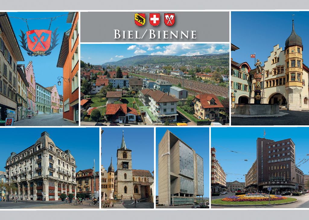 Postcards 28672 Biel - Bienne