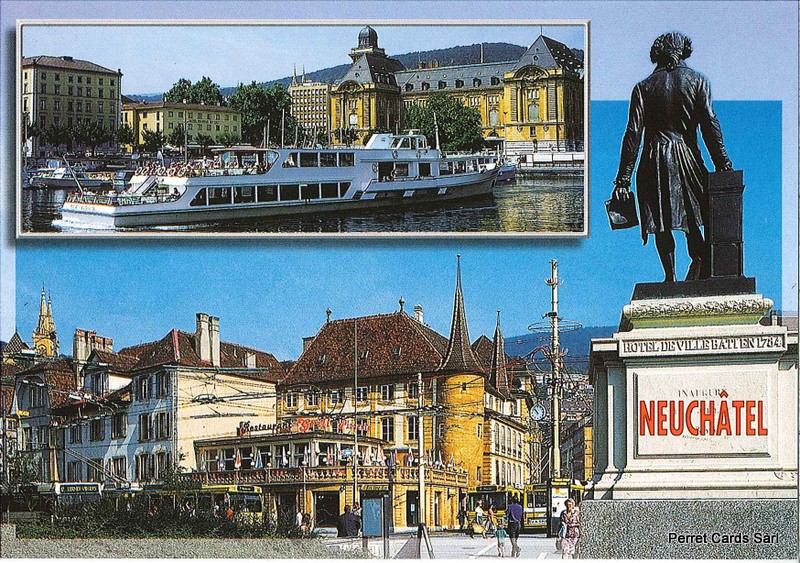 Postcards 19924 Neuchâtel