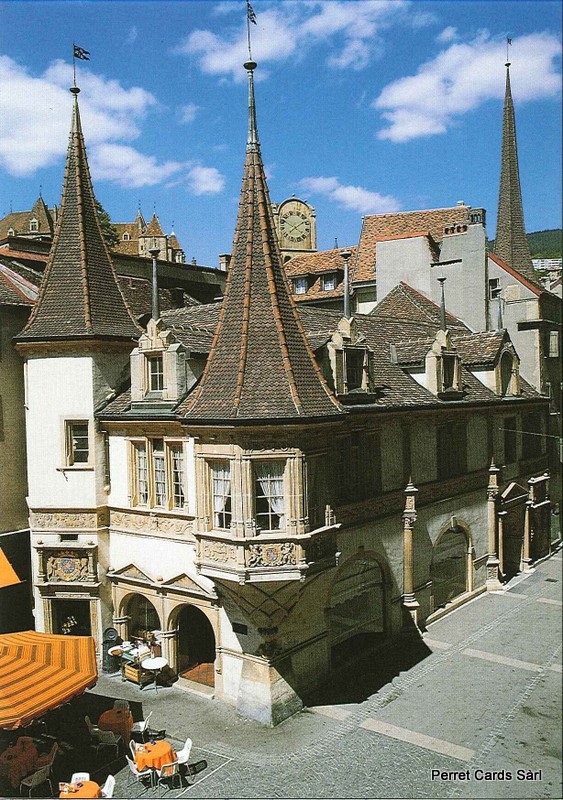 Postcards 20207 Neuchâtel, Les Halles
