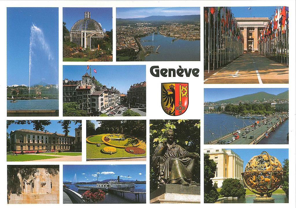 Postcards 15702 Genève