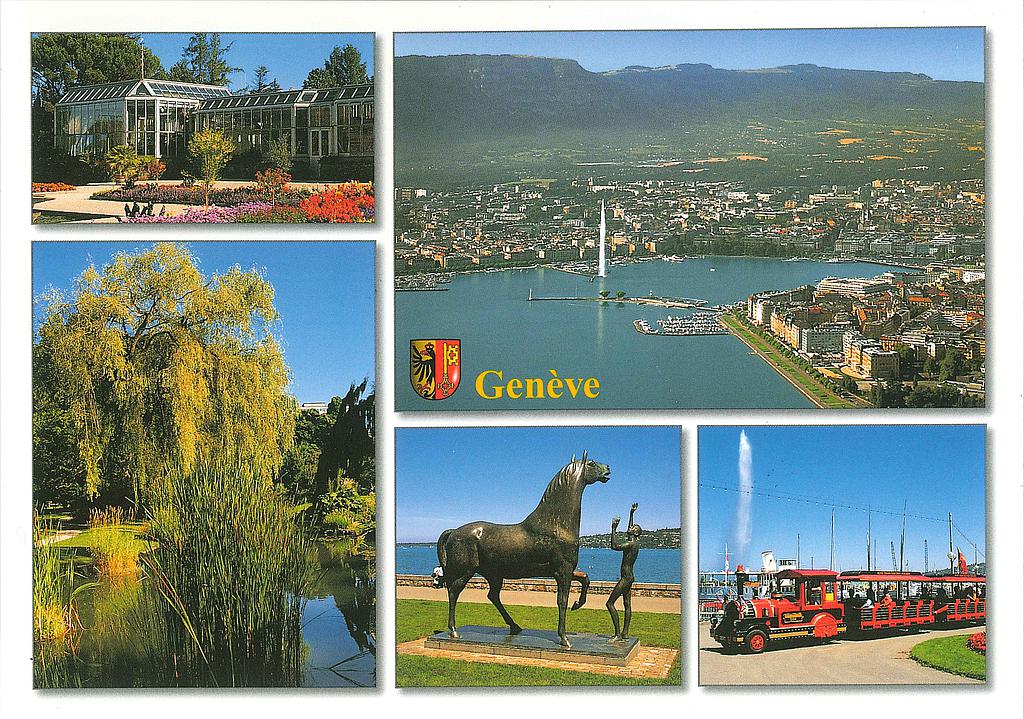 Postcards 21827 Genève