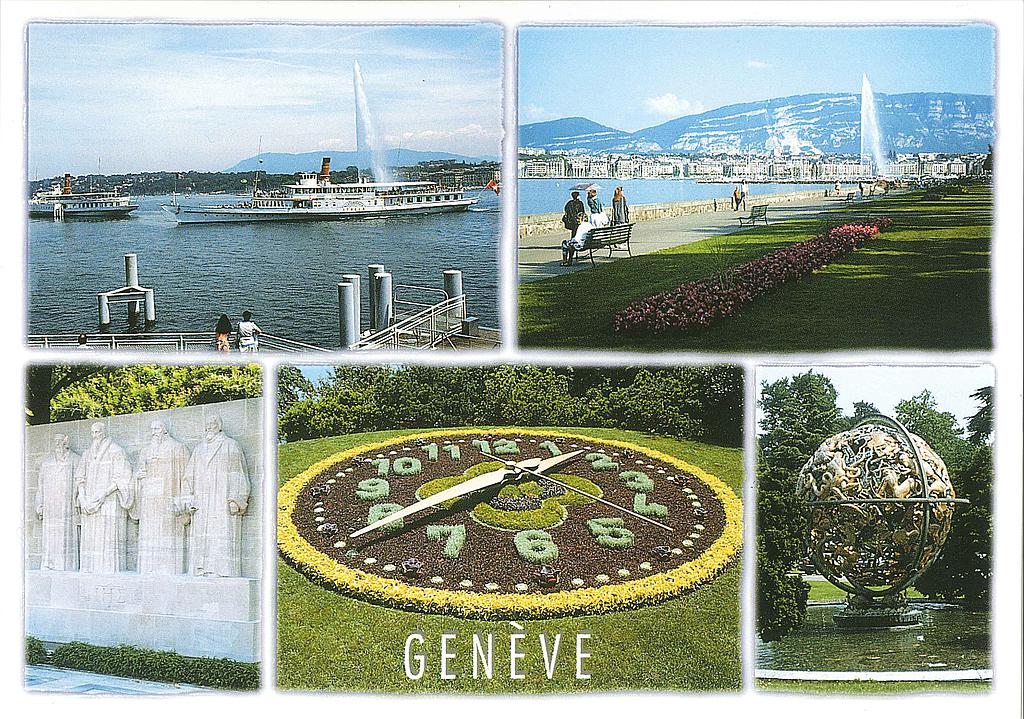 Postcards 25042 Genève