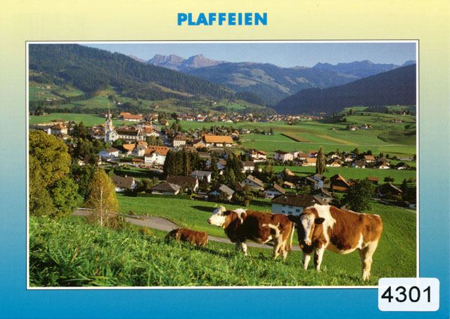 Postcards 04301 Plaffeien