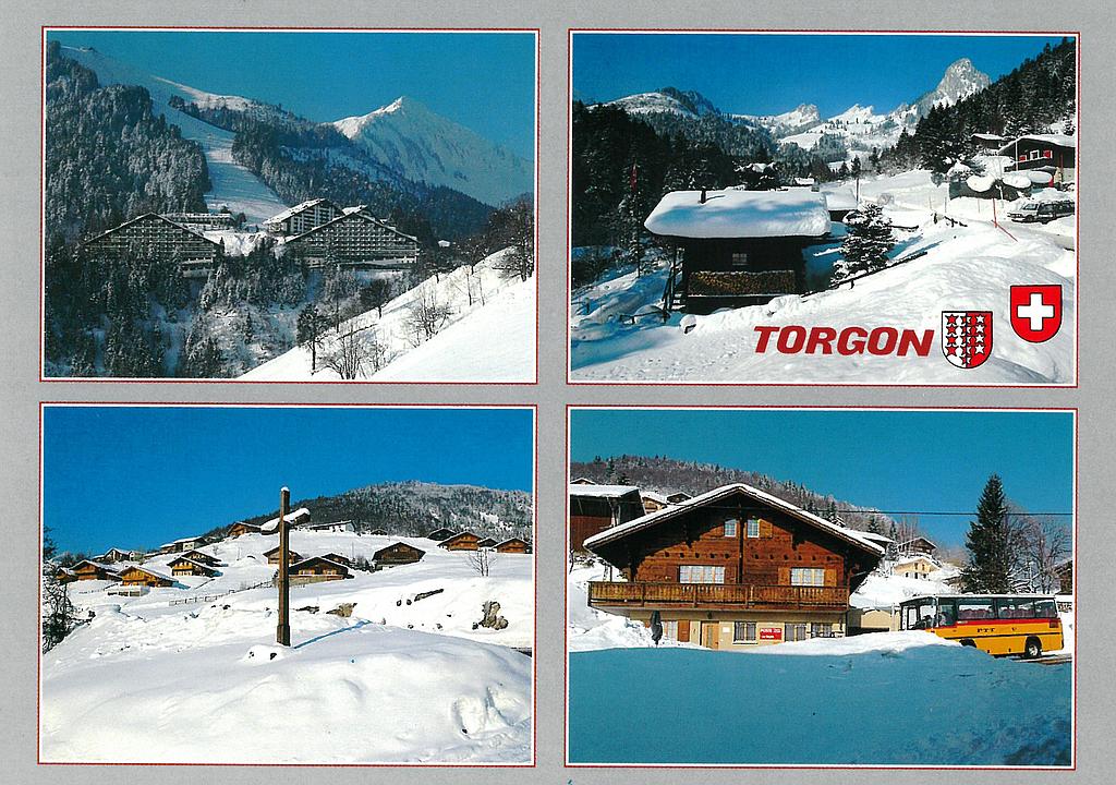 Postcards 16026 w Torgon (VS) Portes du Soleil