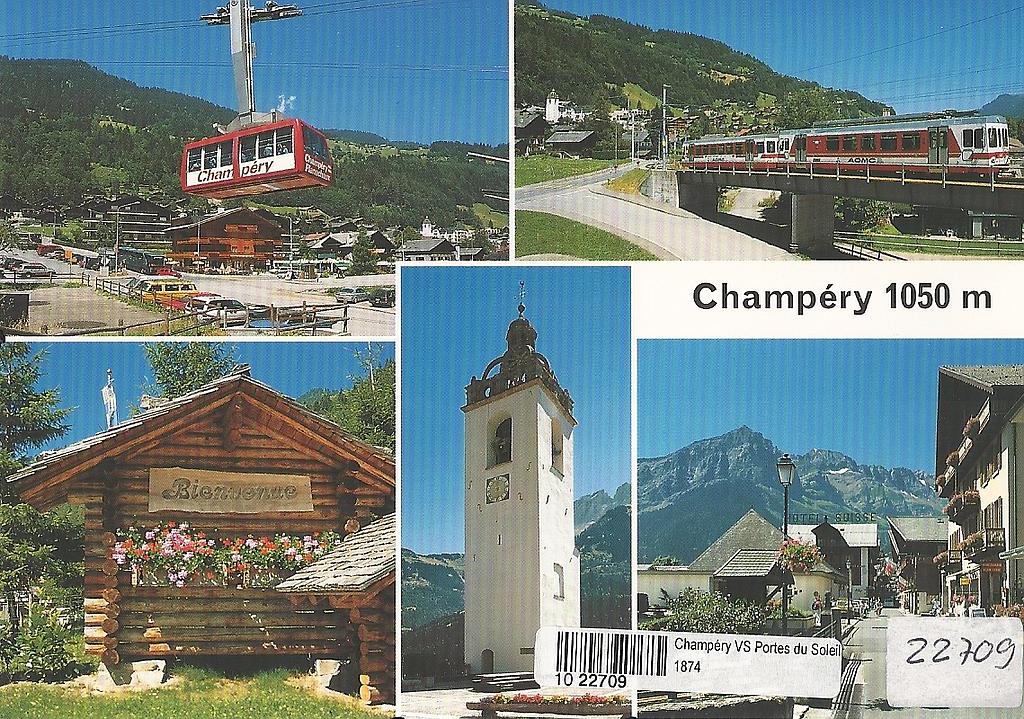 Postcards 22709 Champéry