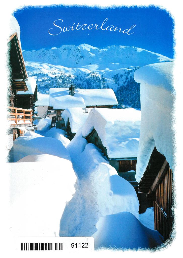 Postcards 91122 w Switzerland 