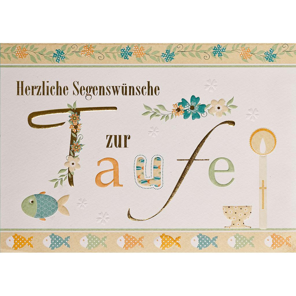 Karte Taufe