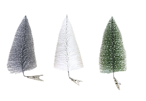 Trio sapin à clipper (PVC 1.-/pce ACTION)