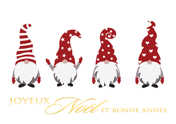Carte A5 Joyeux Noël
