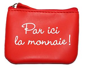 Portemonnaie "Par ici la monnaie!"