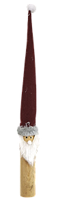 Père noël en bois