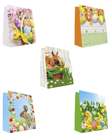 Sacs-cadeaux L Fr. 3.90/pce (x10=UV) Pâques