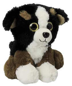 Peluche chiot Bouvier bernois ~15cm