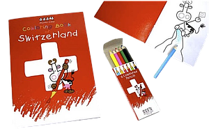 Malbuch + Stift "Mumu cow"