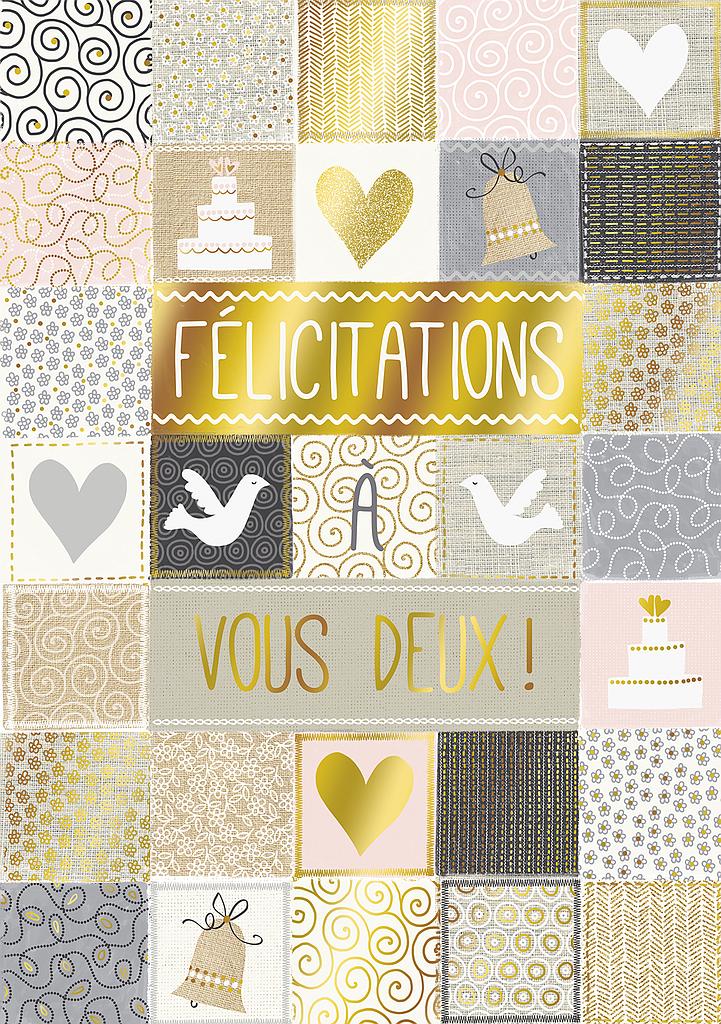Carte A4 Mariage