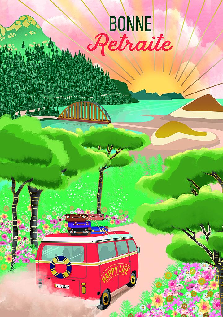 Carte A4 Anniversaire
