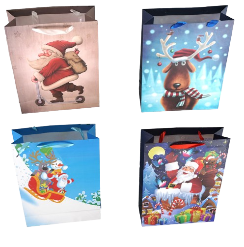 Sacs-cadeaux XL Fr. 4.90/pce (x10=UV) Noël