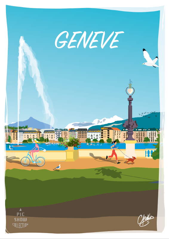 Postcards Genève