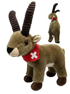 Peluche Bouquetin ~20cm