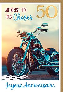 Carte Anniv. 50 ans