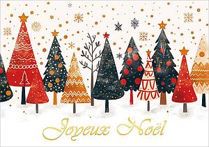 Carte A5 Joyeux Noël