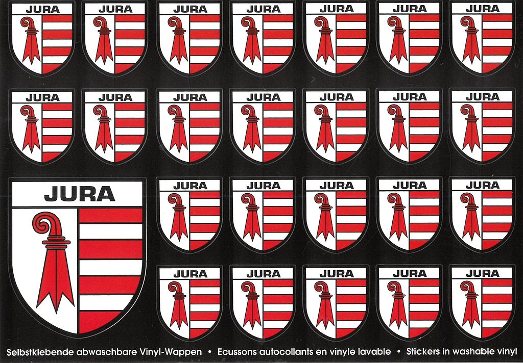 Postcards SK 525 Stickers JURA