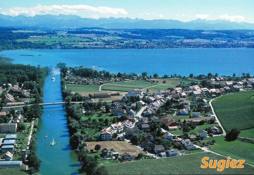 Postcards 05210 Sugiez, canal de la Broye, lac de Morat