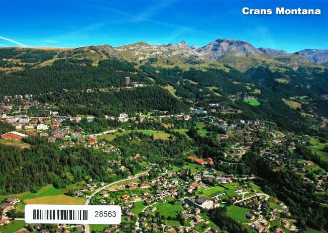 Postcards 28563 Crans-Montana