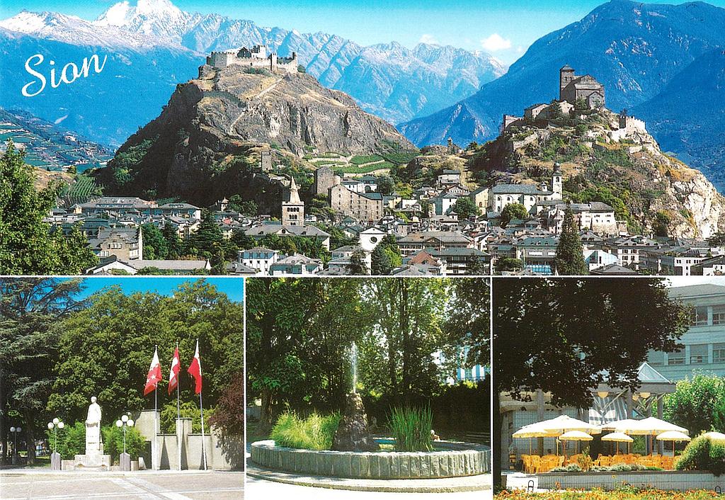 Postcards 12073 Sion