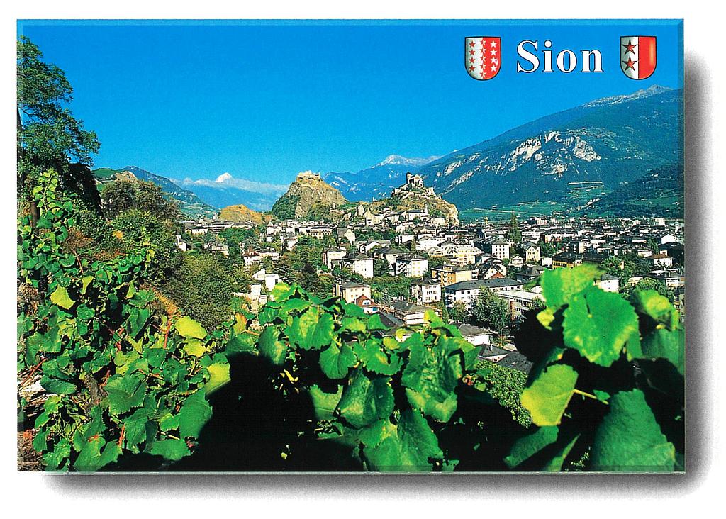 Postcards 23187 Sion