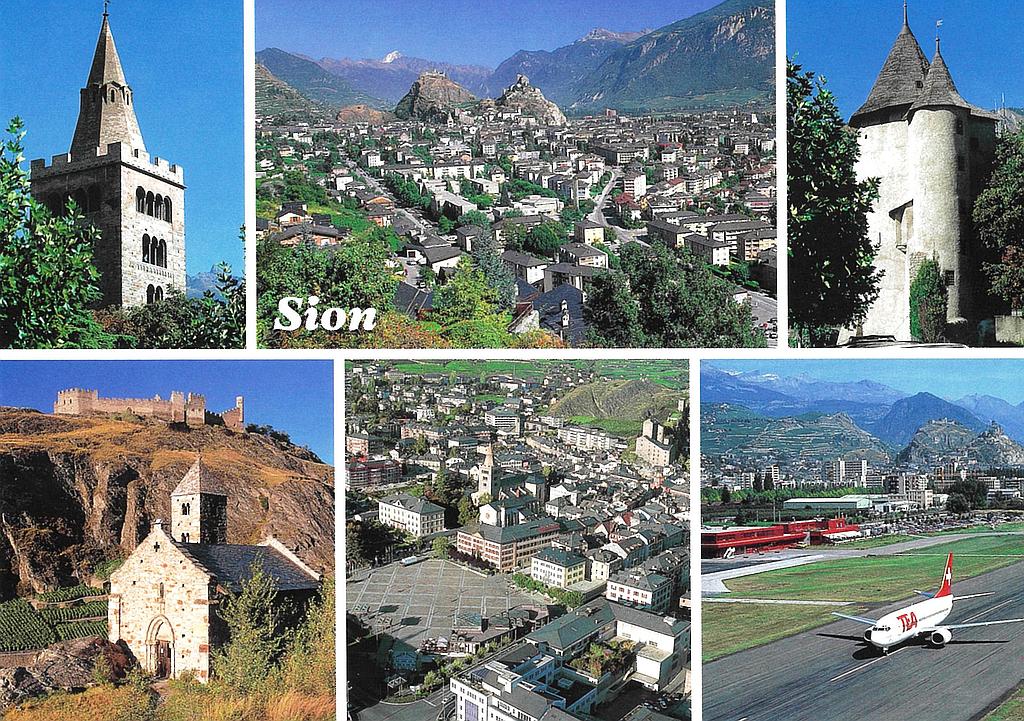 Postcards 45094 Sion