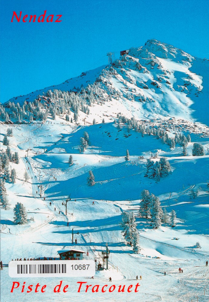 Postcards 10687 w Nendaz, pistes du Tracouet