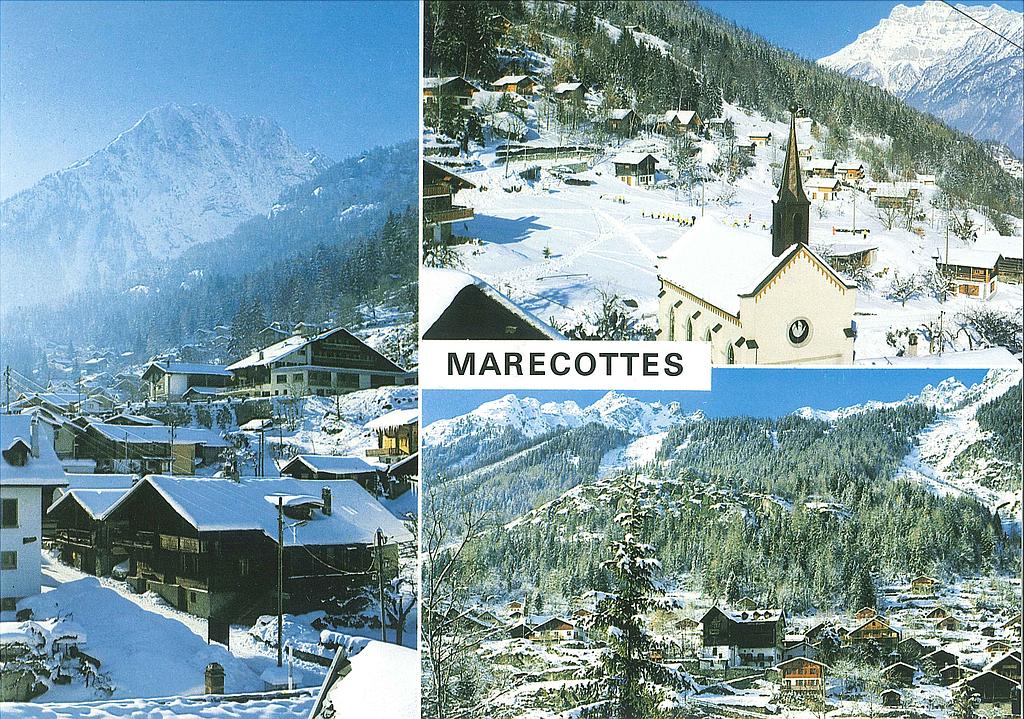 Postcards 28517 w Les Marécottes