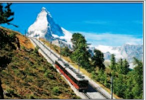 Aimant Le Cervin, train du Gornergrat