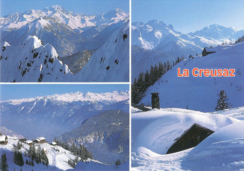 Postcards 28532 w La Creusaz