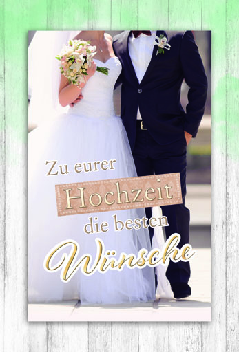 Karte 3D Hochzeit