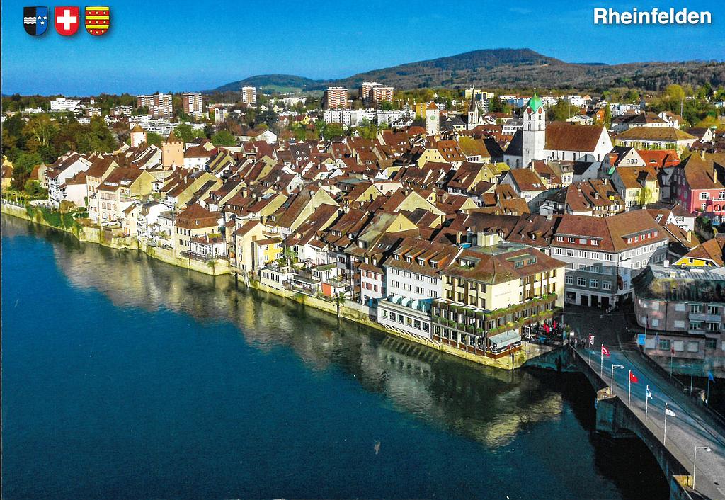 Postcards 29344 Rheinfelden AG, Altstadt, Rhein