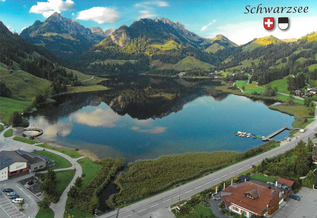 Postcards 29390 Schwarzsee FR (lac noir)