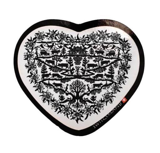 Aimant coeur "Poya"