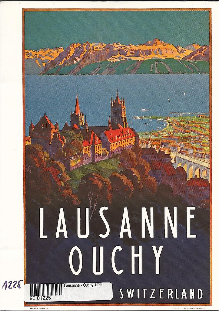 Postcards [Fr.2.- Litho] 01225 Lausanne-Ouchy